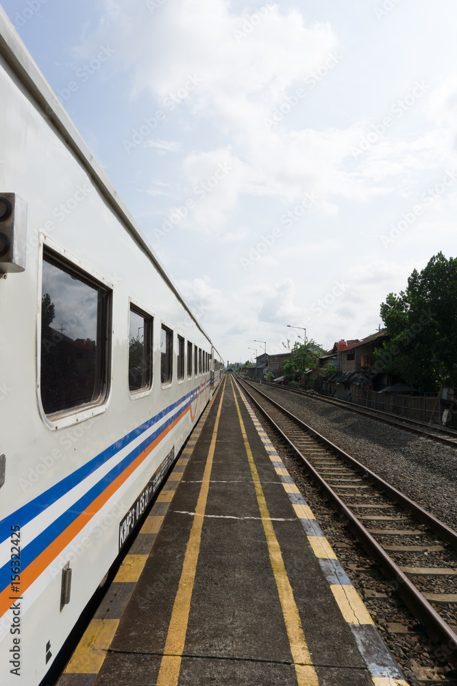 Obraz premium Railways always meet