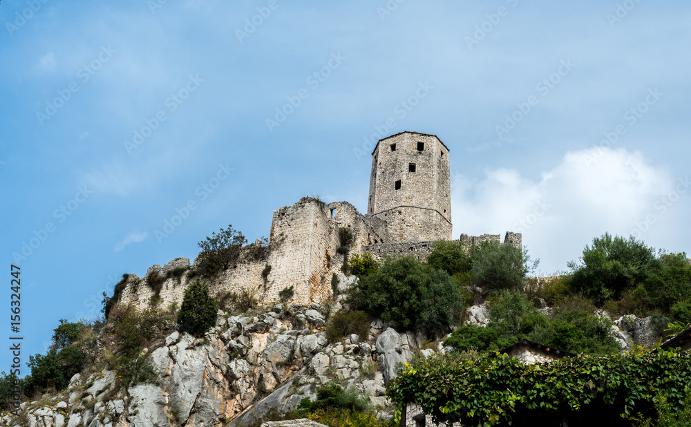  Fortress at The Old Town of Pocitelj, Bosnia and Hezegovina