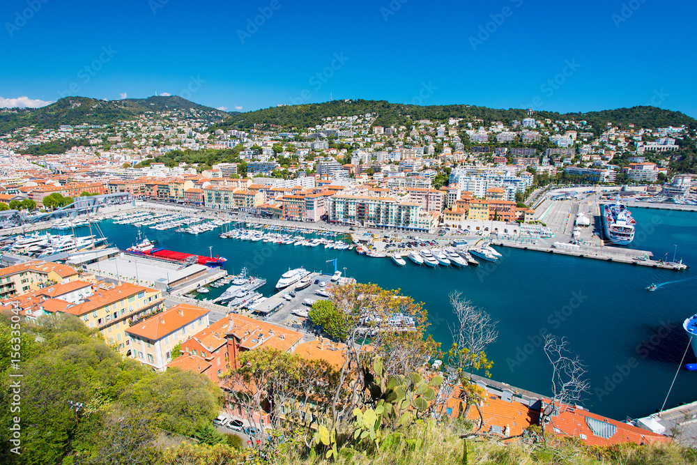 Nice harbour, French Riviera