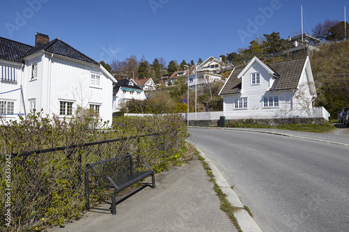 Drobak (Norwegen) - Strasse