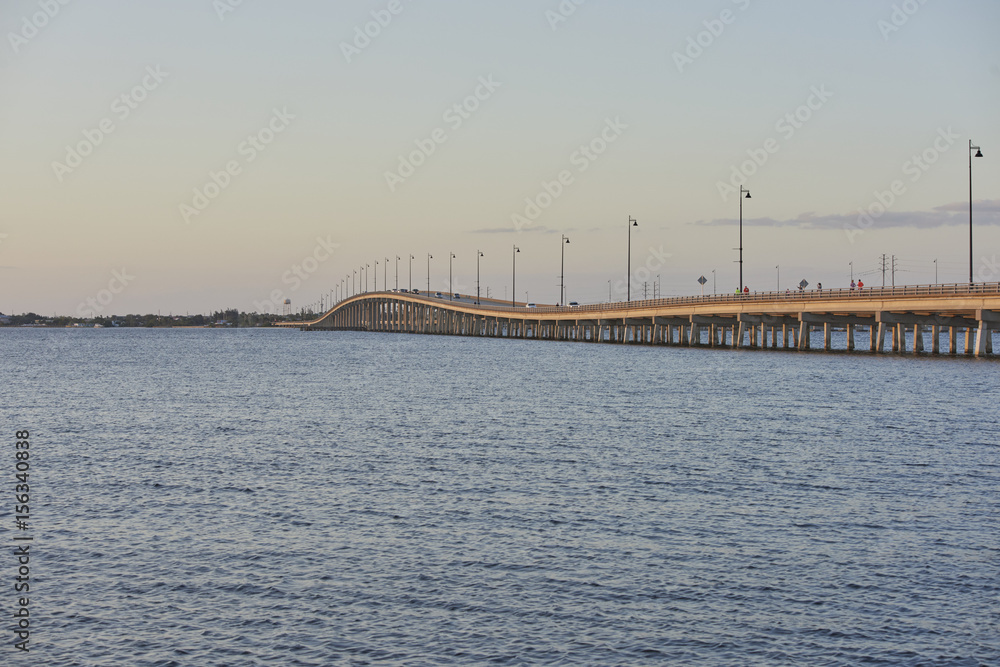 Charlotte, Florida bridge and harbor