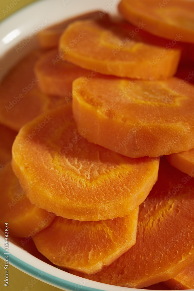 poached sliced carrots, sometimes called carrot coins poached sliced carrots, sometimes called carrot coins