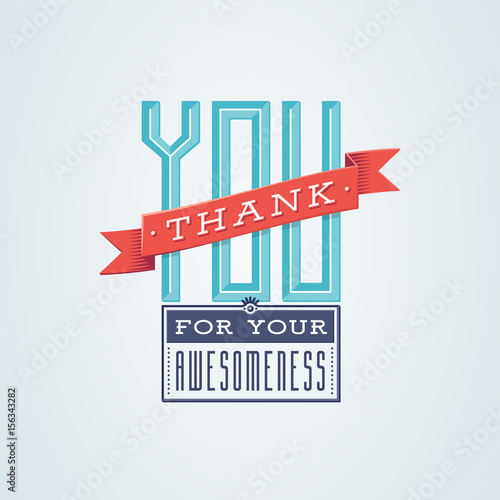 Lovely Thank You card design with a vintage touch to help you express your gratitude in style