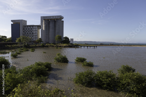 Grain mill in the city of Ilhéus Bahia Brazil