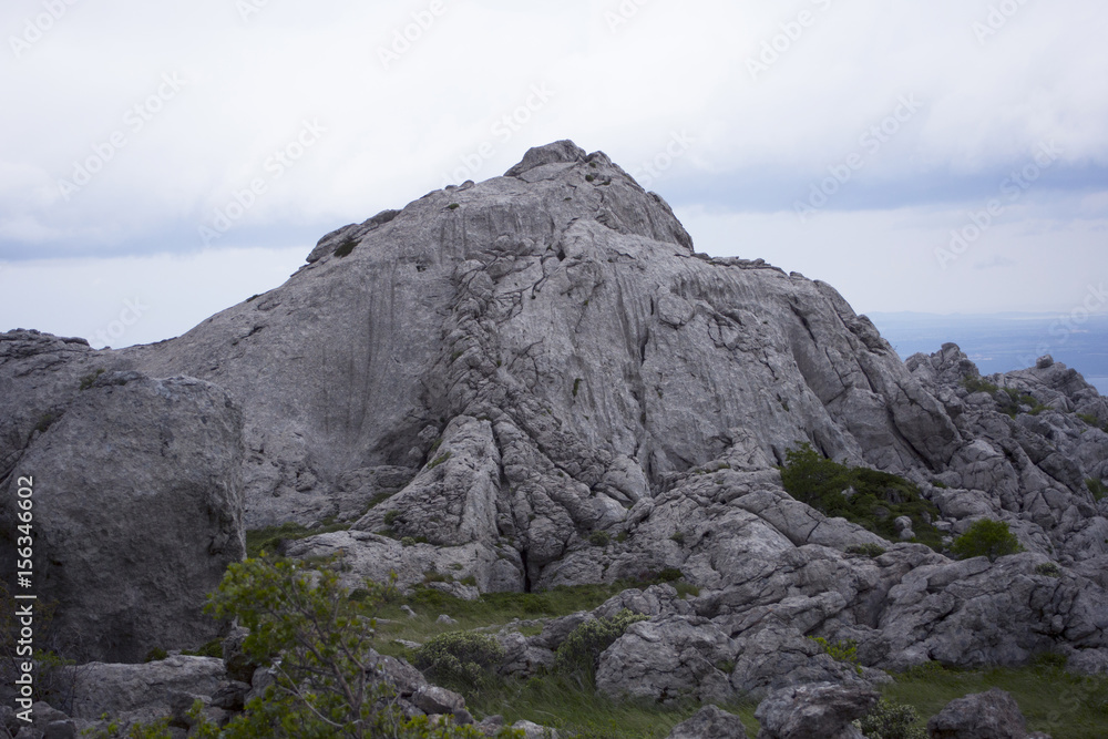 Tulove grede - part of Velebit mountain in Croatia, landscape Tulove grede - part of Velebit mountain in Croatia, landscape