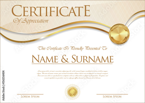 Certificate collection retro design