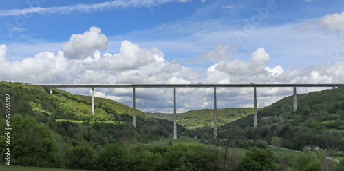 Large Bridge Spanning over Valley © Martina