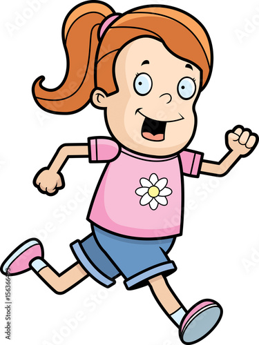 Girl Running