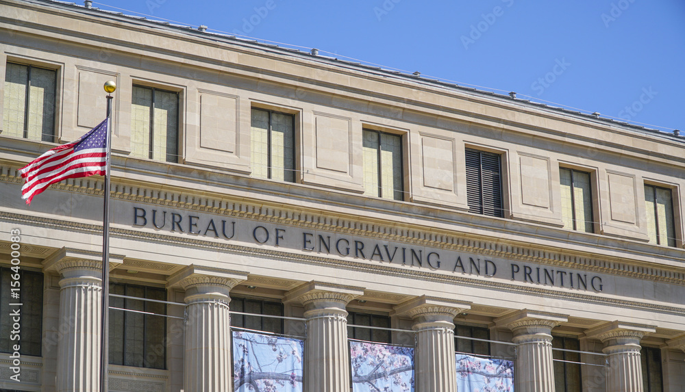 Bureau of Engraving and Printing in Washington DC - WASHINGTON, DISTRICT OF COLUMBIA - APRIL 8, 2017