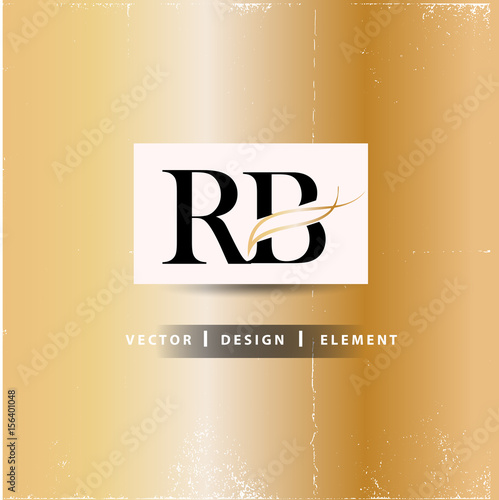 RB Letter Logo Design Concept