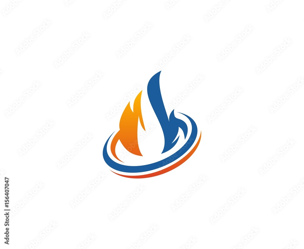 Flame logo Flame logo
