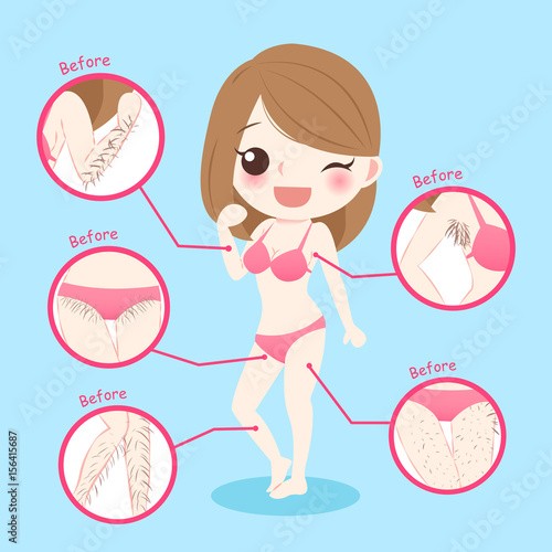hair removal concept
