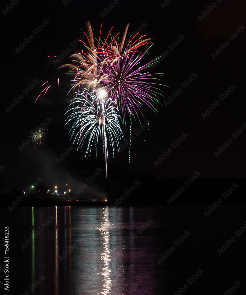 Fireworks on the River Fireworks on the River