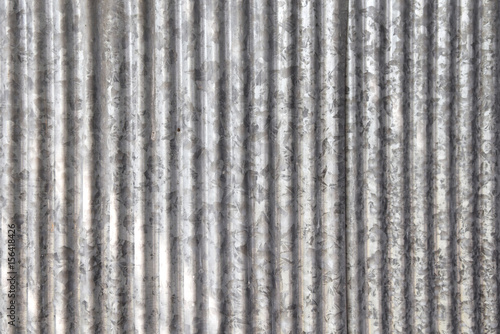 Galvanized iron wall plate background.