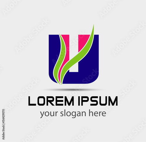 Free Download Letter U logo. Business logo vector illustration
 - GFXLoad