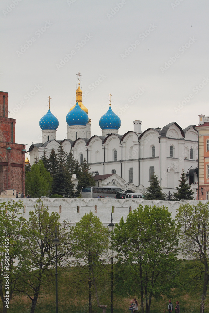 Obraz premium Annunciation Cathedral in Kazan Kremlin. Tatarstan, Russia