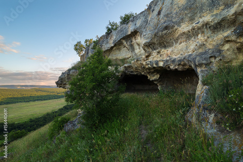 Cave city Bakla in Bakhchysarai Raion, Crimea.