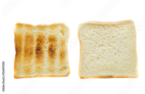Sliced bread and toast