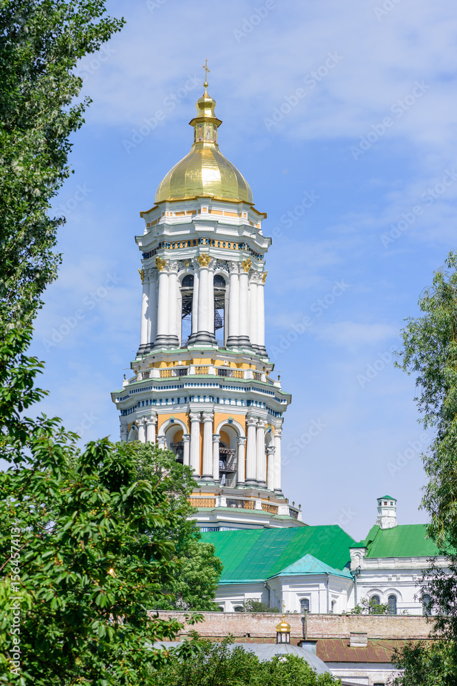 Fototapeta premium The main belfry of the Kiev Pechersk Lavra