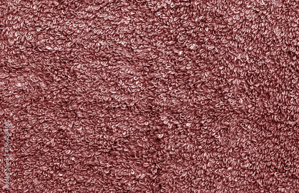Brown color towel pattern close-up. Brown color towel pattern close-up.
