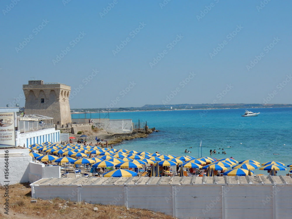 Foto Stock Gallipoli Torre San Giovanni la Pedata Adobe Stock