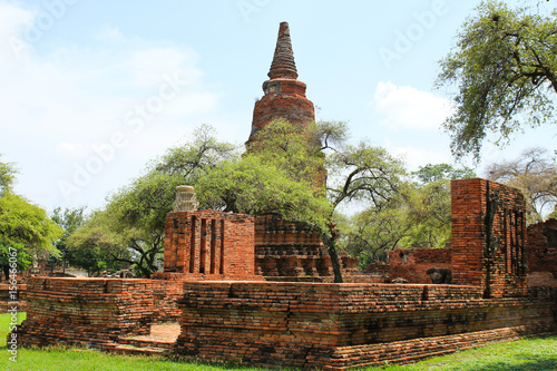 Wat Ratchaburana, the ruin ...
