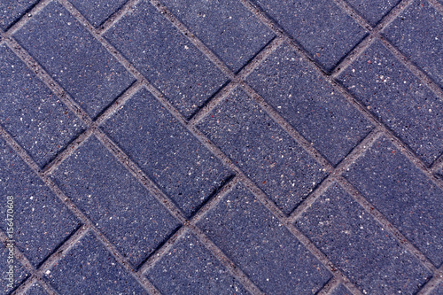 Blue pavement surface