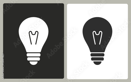 Lamp - vector icon.