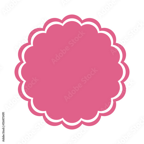 seal stamp icon over white background. vector illustration
