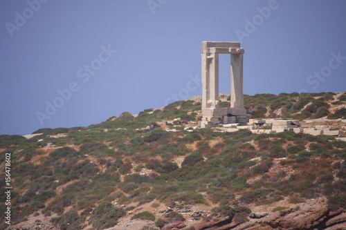 le temple d'Apollon à Naxos