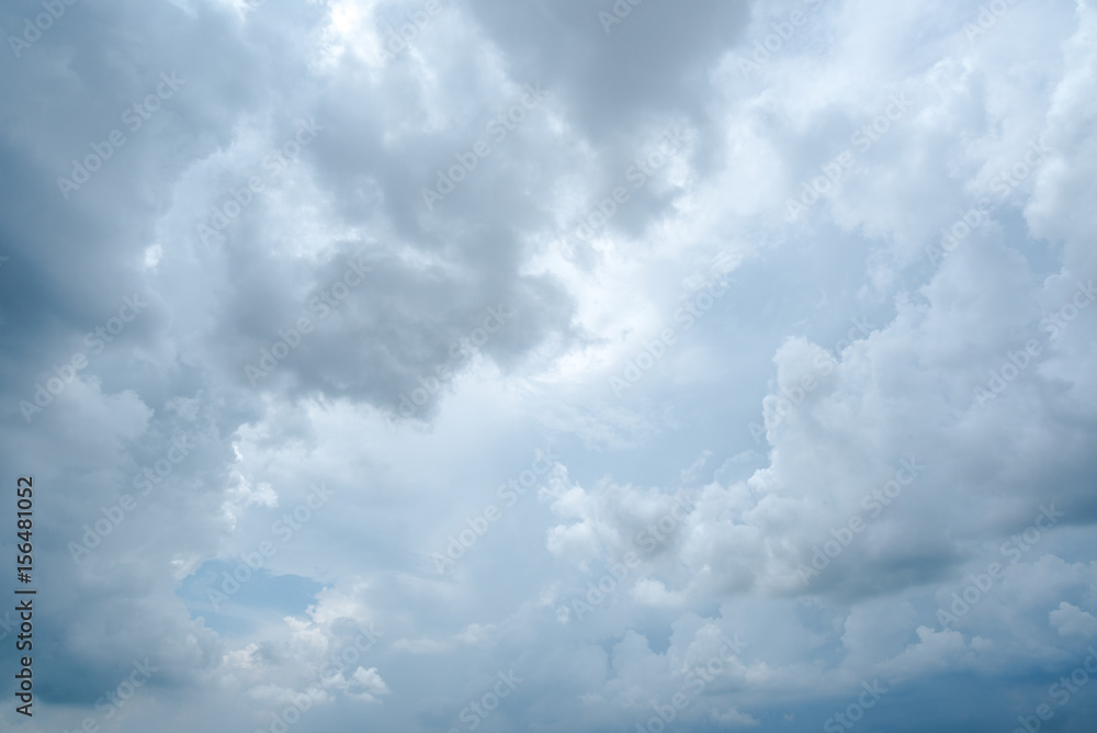 Fototapeta premium clear blue sky background,clouds with background,dark storm clouds