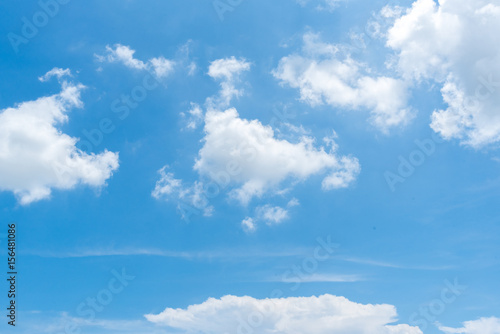 clear blue sky background clouds with background dark storm clouds
