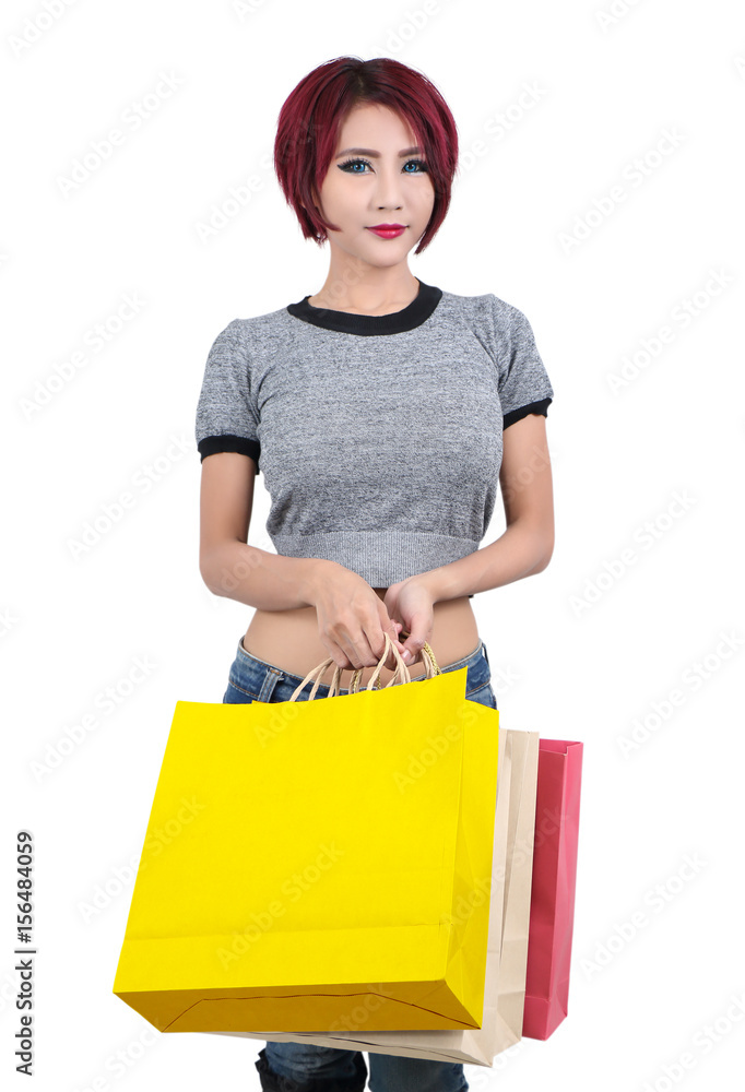 woman shopping