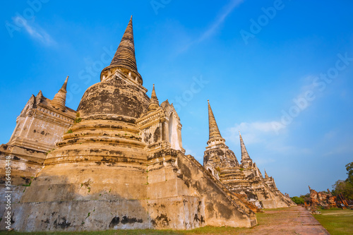 Wat Phra Si Sanphet temple in Ayutthaya Historical Park, a UNESCO world heritage site, Thailand © coward_lion
