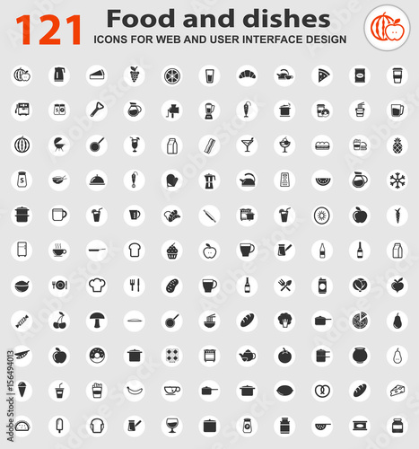 food icon set