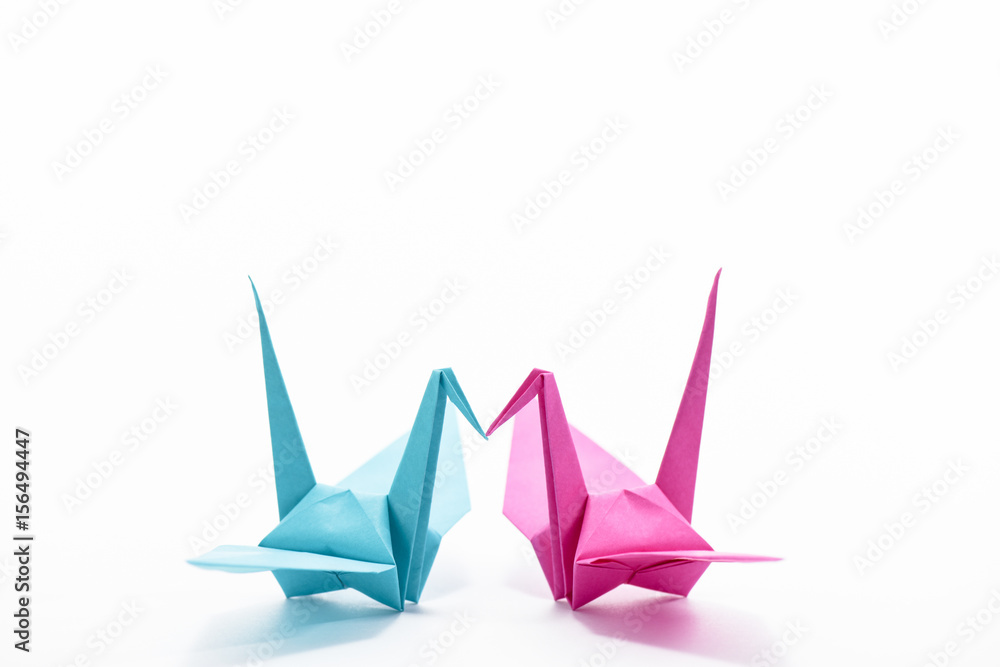 Origami cranes Origami cranes