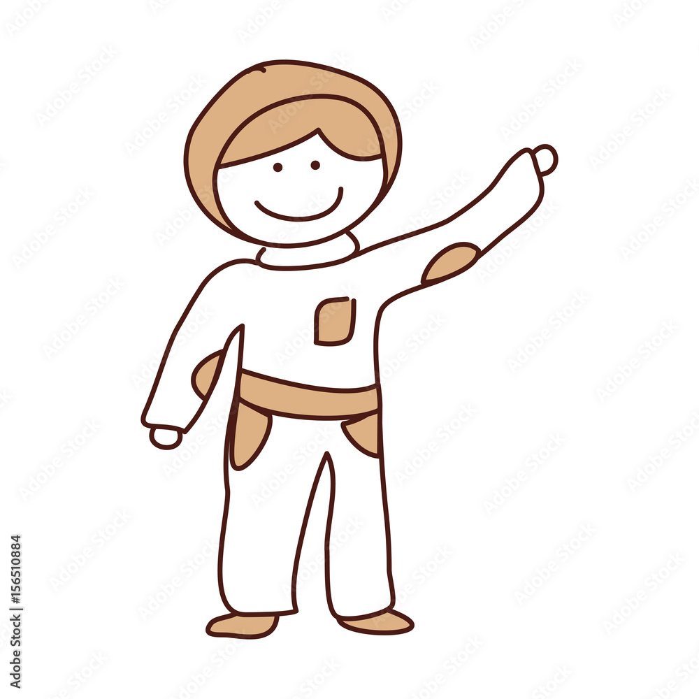astronaut drawing avatar character vector illustration design astronaut drawing avatar character vector illustration design
