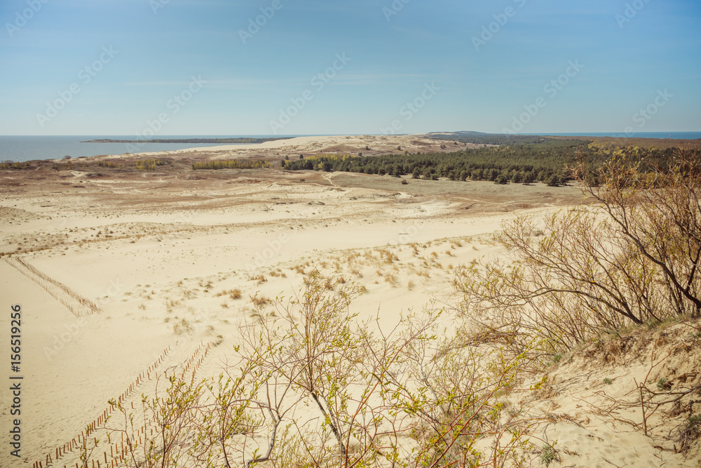 National Park Curonian Spit. Nida. Lithuania National Park Curonian Spit. Nida. Lithuania