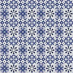 Keuken achterwand Portugese tegeltjes patronen Blauwe azulejos voor stijlvol interieur  © Wiktoria Matynia