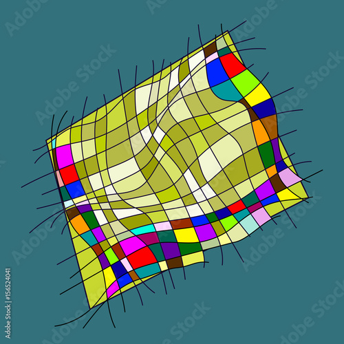Abstract geometric colorful background. in style suprematism art