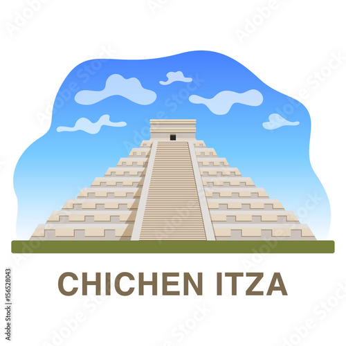 One of New 7 wonders of the world: Chichen Itza