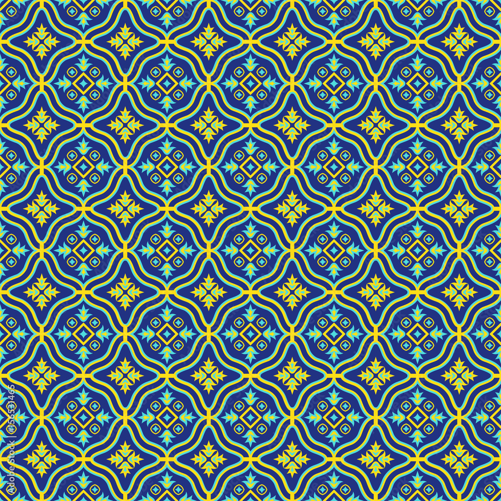 Oriental seamless pattern.