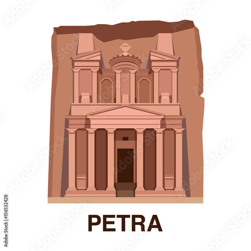 One of New 7 wonders of the world: Petra