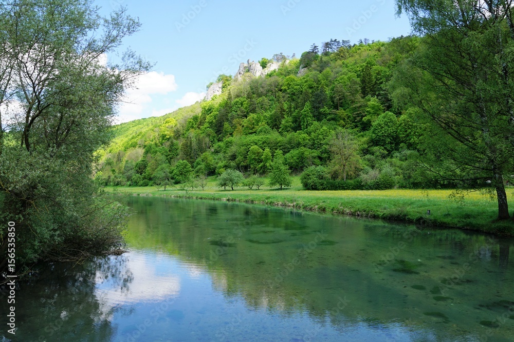 Felsen in Blaubeuren