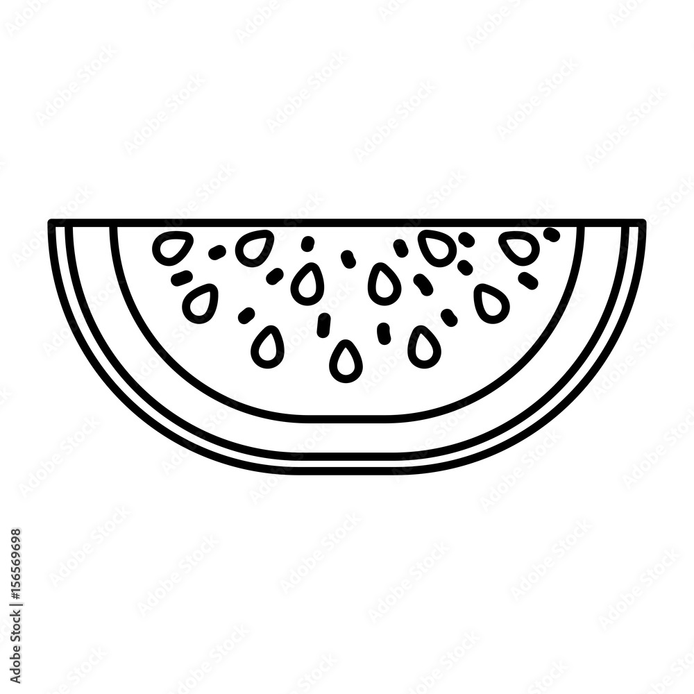 black silhouette with lemon slice vector illustration black silhouette with lemon slice vector illustration