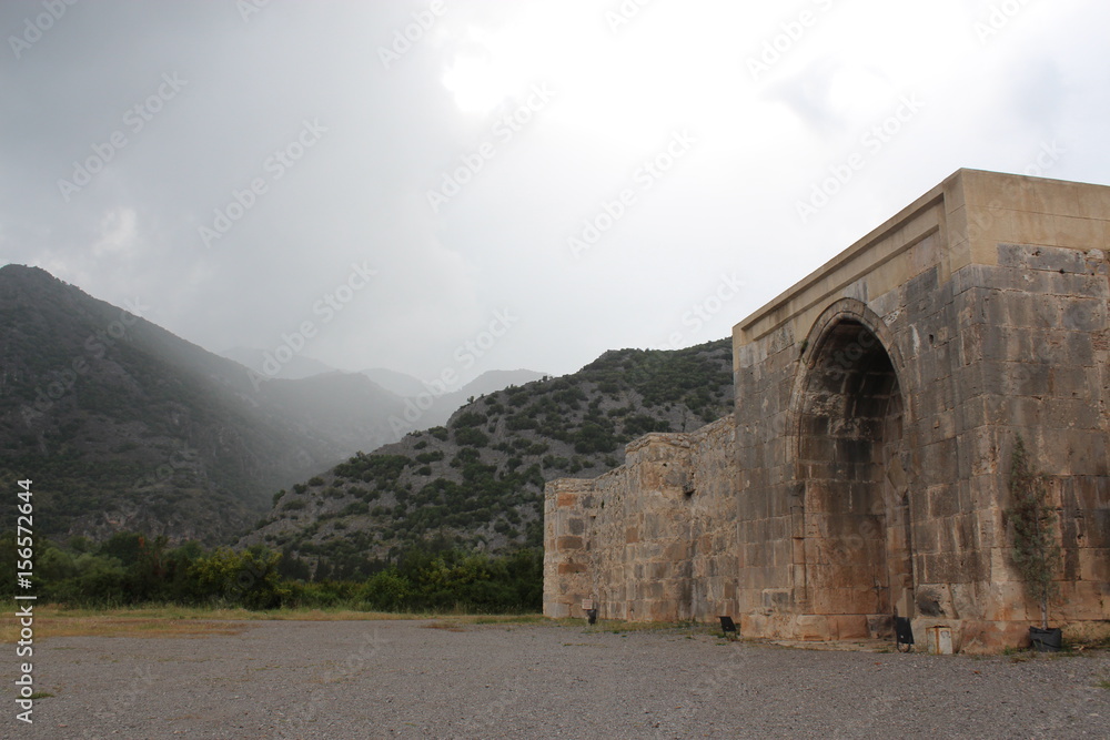 Fototapeta premium Kırkgözhan inn ,Antalya Turkey