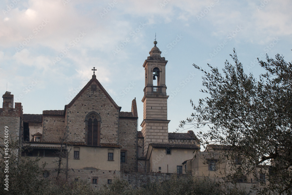 Florence Charterhouse church. Certosa di Galluzzo di Firenze. Italy.
