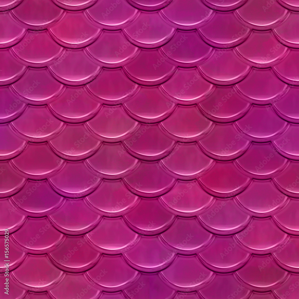 Nahtloses Muster Schuppen pink Nahtloses Muster Schuppen pink