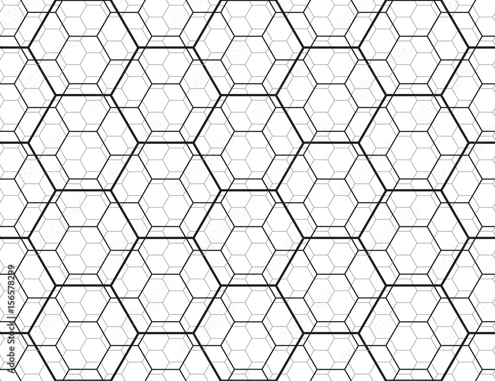 Geometry line hexagonal seamless pattern for surface design, fabric, wrapping paper. Modern abstract repeatable motif . Geometry line hexagonal seamless pattern for surface design, fabric, wrapping paper. Modern abstract repeatable motif .