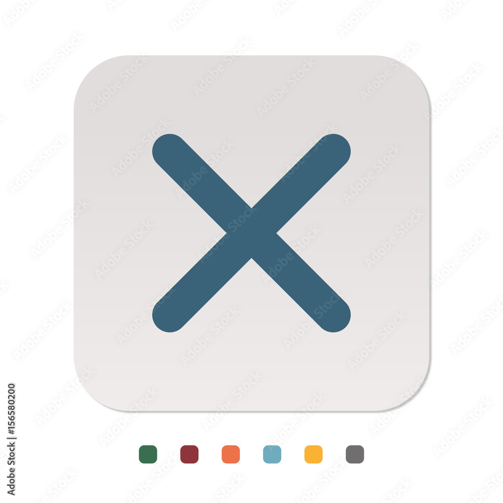 Obraz premium Papier Icon - Kreuz